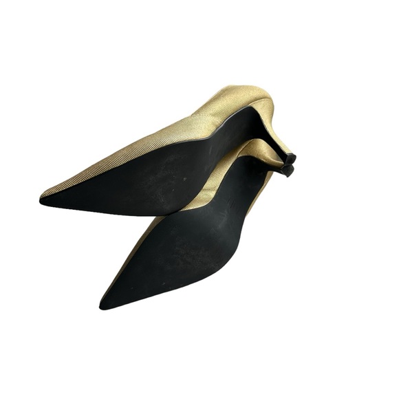 Rampage Maria Women’s Gold Pointed Toe Stilettos Size 8.5 M - Picture 5 of 5